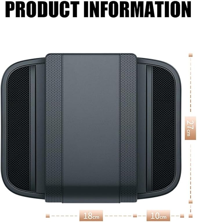 Car Armrest Box Pad for Nissan X-Trail X Trail T33 T32 T31 T30 2001-2022 2023 2024 Center Console Armrest Box Leather Car Console Storage Box Arm Rest Cushion Pads Waterproof,Black