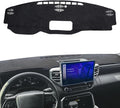 auovo Dashboard Cover Mat Compatible with Toyota Tundra 2022 2023 2024 Without HUD Anti-Slip Dash Cover Dash Carpet Cover Sunshield Protector
