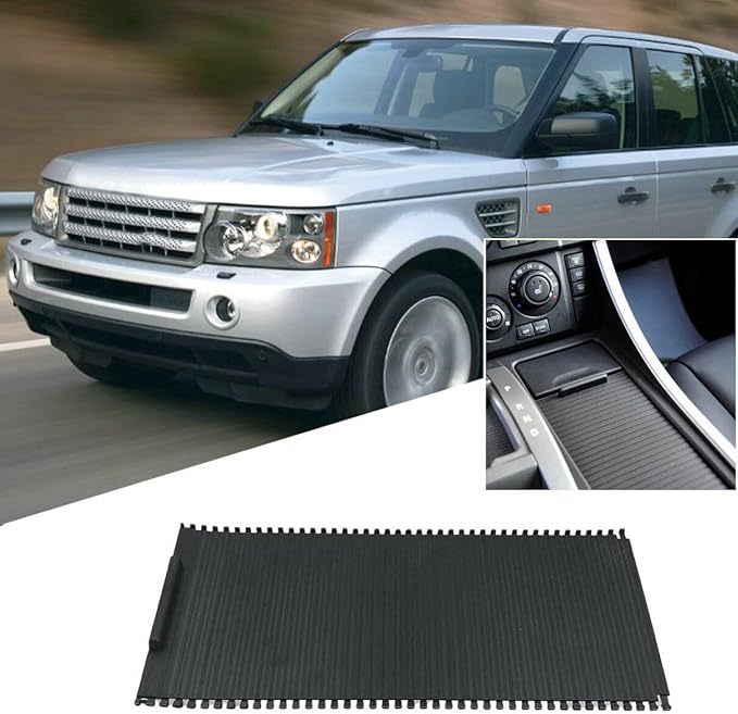 Center Console Cup Holder Cover Sliding Roller Blind for Range Rover Sport 2005 2006 2007 2008 2009