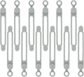 12Pcs Grey Silicone Cable Ties, Grey Cord Strap, Silicone Cable Straps, Rubber Cable Ties, Charger Computer Headphone Mouse Cord Ties for Office Home Kitchen School Travel Organization