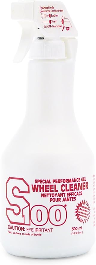 S100 15500G Wheel Cleaner Bottle - 16.9 oz.
