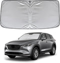 KAYZT Windshield Sun Shade for Mazda CX5 2017-2025 2026 Foldable Sunshade CX-5 Sport, Touring, Grand Touring, 4 Door Crossover Front Window Custom Fit Accessories