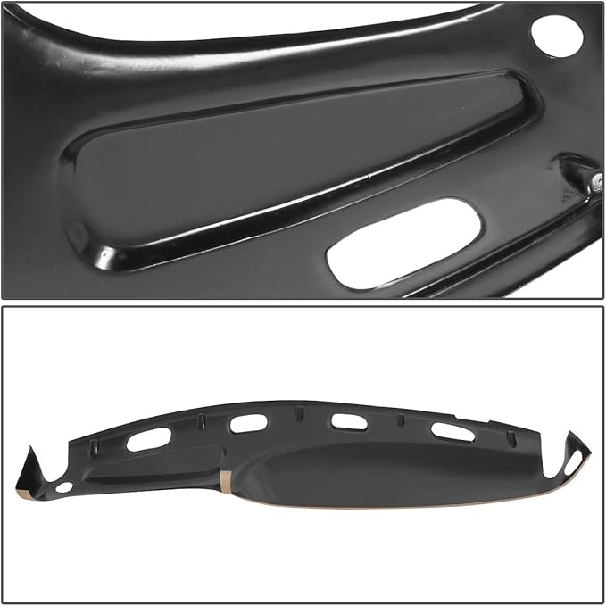 DNA MOTORING Dash Cover Overlay Compatible with 98-01 Ram 1500 Pickup / 98-02 Ram 2500 3500 Pickup, Beige Dash Board Cover Cap, ZTL-Y-0089-BE