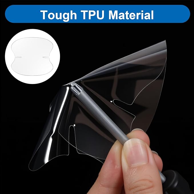 10PCS Car Door Handle Protector, TPU Car Door Sticker Universal Anti-Scratch Guard Stickers Clear Cars Doors Handle Scratches for Most Models