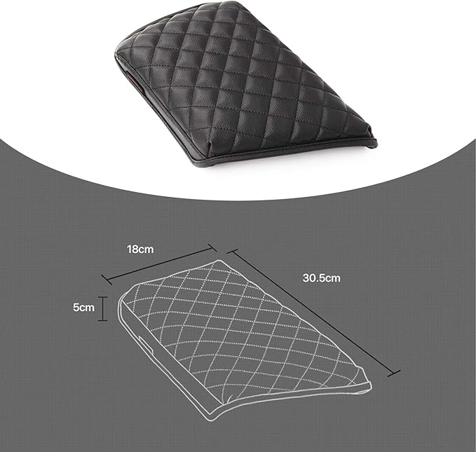 LFOTPP 2025 XC60 Armrest Cover for XC60 (2018-2025) Center Console Cover for 2018-2022 2023 2024 2025 XC60 Arm Rest Cover Interior XC60 Accessories 2025 XC60 Console Leather Anti-Scratch Waterproof