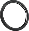 GIANT PANDA Steering Wheel Cover for Toyota, Auto Car Steering Wheel Cover for Toyota Highlander Rav4 Corolla Camry - Solid Black