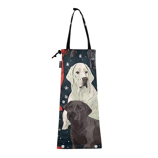 ALAZA Hanging Car Trash Bags Garbage Bag Trash Can for Back Seat Small Dog Colorful Washable Storage Bag Retractable 2 Pack