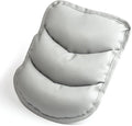 Soft PU Leather Car Armrest Pads Univeral Vehicle Auto Center Consoles Armrest Padding Protective Case Pillow Pad Cover Cushion Armrest Pillow (Gray)