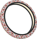 Neoprene Steering Wheel Cover Icecreams-Print Car Steering Wheel Cover Universal Fit for Most Cars