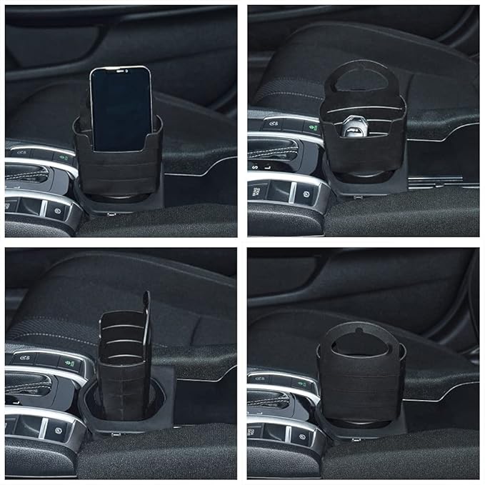 French Fry Cup Holder for Car Multipurpose Fast Food Drink Cup Holder Car Storage Box Holder