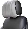 Forbell Premium Car Headrest Pillow Suede Memory Foam Neck Support for Drivers Ergonomic Auto Pillow with Slow Rebound Comfort