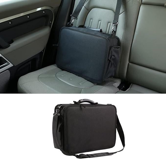 Car Trunk Organizer - Collapsible, Multi-Compartment Automotive SUV Car Organizer for Storage - Truck & Car Accessories for ALL PEOPLE - Black (Vehicle tool storage kit, 1 PIECE)