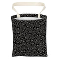 ABUIFDK Car Trash Can, Cute Car Trash Bag, Hanging Car Organizer and Storage Bag, Trash Bin for Car Accessories, Vehicle, Travelling, Camping Black Leopard Skin