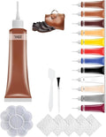 2026 Upgraded Advanced Leather Repair Gel, Multifunctional Leather Repair Kit for Car Seat Vinyl Repair Kit, Professional Leather Repair Coloured Cream Gel, Couch and Jacket Repair Kit (Coffee*)