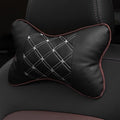 Lumbar Support Pillow for Car Seat, Mesh Office Chair Back Support Cushion, Ergonomic Back Pillows for Carseat,Office Chair,Desk,Wheelchair(Black-White)