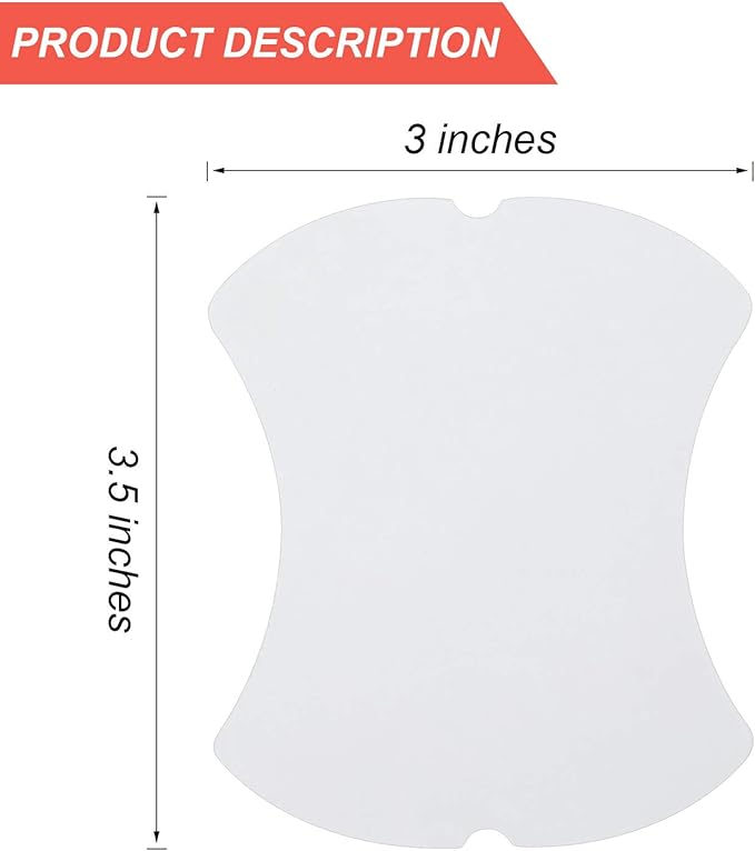 16 Pieces Car Door Handle Cup Protector Clear Car Door Handle Scratches Protective Films for Vehicles Transparent Paint Scratch Protection Protective Film