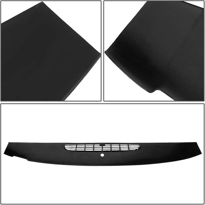 DNA MOTORING Dash Cover Overlay Compatible with 07 Silverado Sierra 1500 2500 3500 / Escalade/Yukon Dash Board Defrost Vent Grille Cover Cap, ZTL-Y-0082