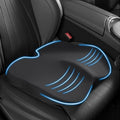 Adult Car Booster Seat Cushion, Memory Foam Car Seat Cushions for Driving, Non-Slip Automotive Seat Cushions for Sciatica & Lower Back Pain Relief