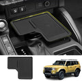 JYCDC Compatible with Toyota 2024 2025 Land Cruiser LC250 J250 Prado Center Console Wireless Charging Protective Mat,Silicone Non-Slip Pad Anti-Dust Liner Interior