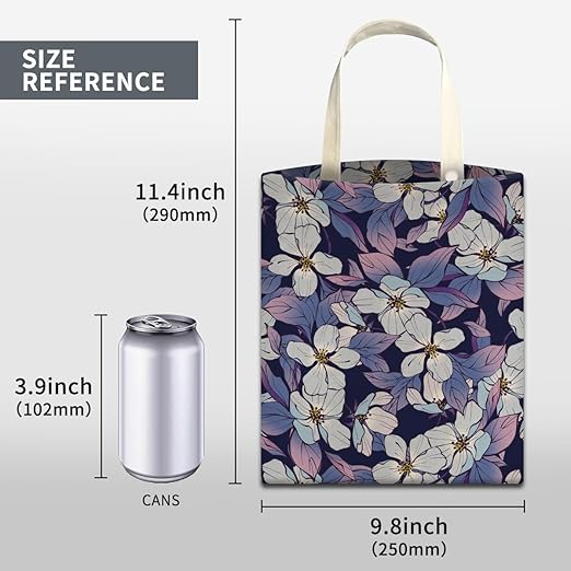 Car Trash Can, Cute Car Trash Bag, Hanging Car Organizer and Storage Bag, Trash Bin for Car Accessories, Vehicle, Travelling, Camping Cute Pulple White Flower