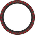 Thickened Elastic Steering Wheel Cover, Plaid Tartan Clan Stewart Red Green Pattern Ultra, Soft, Breathable, Fit for Cars, SUVs, Trucks, Stylish Comfortable Grip