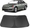 Windshield Sun Shade Custom Fit for 2012-2022 Volkswagen VW Passat Accessories Foldable Sunshade Sun Blocker Protect Car from Sun Rays & Heat Damage Keep Car Cooler