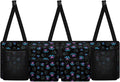 Small Car Trunk Organizer Back Seat Hanging Car Organizers and Storage, Paw Print Car Backseat Organizers, Easy to Clean and Install
