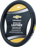 Plasticolor 006742R03 Chevrolet Genuine Leather Steering Wheel Cover