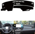 Leather Dashboard Cover Compatible with New LEX ES 2021-2025，Dash Cover（Black）