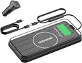 Wireless Car Charger Pad, 15W Fast Charging Pad with 70cm Extension Cable, Non Slip Car Wireless Phone Charger Mat Compatible with iPhone 16/15/14/13, AirPods, Samsung S25 S24(Extension USB-C)