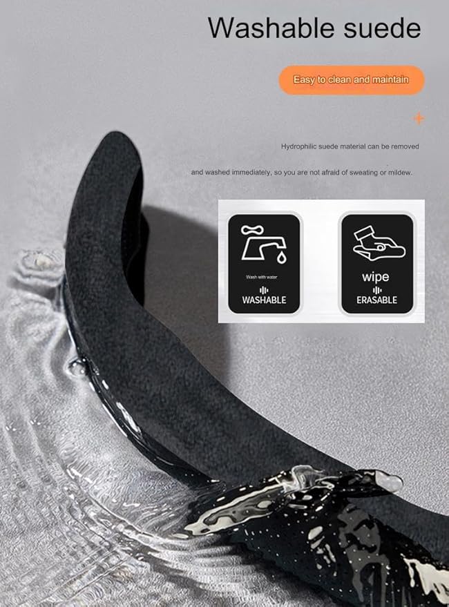 Quick Install Sporty Suede Leather Steering Wheel Cover Universal fit Any 14½" to 15" Car SUV Pickup Steering Wheel
