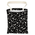 Car Trash Can, Cute Car Trash Bag, Hanging Car Organizer and Storage Bag, Trash Bin for Car Accessories, Vehicle, Travelling, Camping Cute Black White Bats