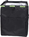 Car Seat Organizer Storage Bag Waterproof Large Capacity Backseat Hanging Storage Pouch with Trash Can for Vehicle Interior Automotive Use