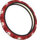 Neoprene Steering Wheel Cover Santa Claus Merry Christmas Car Steering Wheel Cover Universal Fit for Most Cars