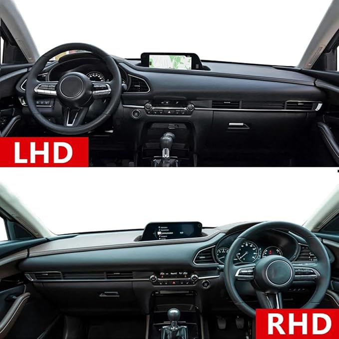 Fit for Ford EcoSport BK ST-Line 2018-2022,Dashboard Cover,Black Dash Board Cover,Non-Slip Interior Dash Covers,Car Accessories