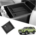 Ruiya 2014-2024 4Runner Console Organizer for Toyota 4Runner 5th Gen Accessories ABS Material Armrest Console Glove Tray Compatible with 2014-2024 Toyota 4Runner