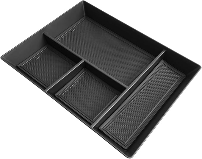 SKTU for 2024 2025 2026 Tesla Cybertruck Center Console Organizer 2024 2025 2026 Cybertruck Co-pilot Gloves Storage Box Cybertruck Accessories 2024 2025 2026 Cybertruck Passenger Side Glove Box