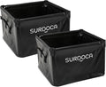 SURDOCA Fully Waterproof Car Trunk Organizer, Foldable Truck Organizer, Multifunctional Collapsible Car Storage Bag, Anti-Mud Trunk Storage Organizer 18 Liters