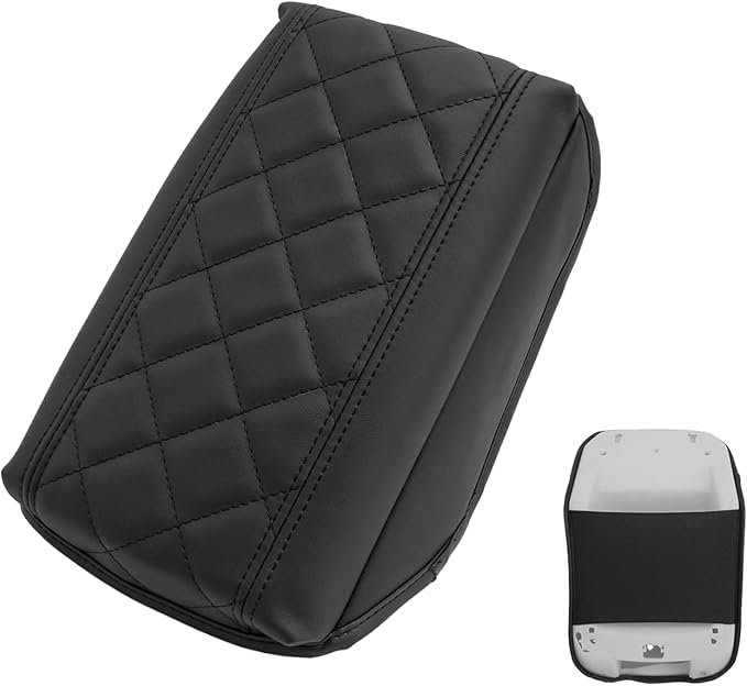 Armrest Cover for 2025-2026 Kia Sportage (LX/EX/X-Line/SX/SX Prestige/X-Pro/X-Pro Prestige) Kia Sportage Accessories Center Console Cover Middle PU Leather Non-Slip Auto & Electronic Only NOT Manual