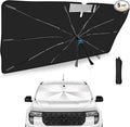 2025 Upgrade Windshield Sun Shade Umbrella Custom Fit for Ford Maverick 2022-2025 Foldable UV Protection Car Cover, Emergency Rain Shield & Dashboard Protector - Durable Auto Accessory