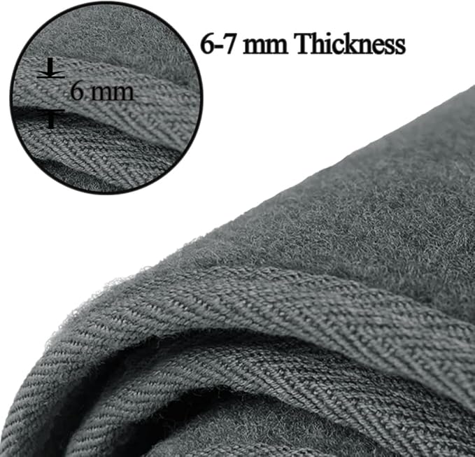 Dash Cover Mat Custom Fit for Toyota Tacoma 2005-2015, Dashboard Cover Pad Carpet Protector (Dark Gray) F97