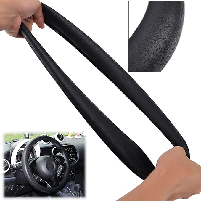 AUTOXBERT Silicone Steering Wheel Cover Universal Non-Slip Car Steering Wheel Protector Car Accessory Decoration fits for Most Cars, SUVs, Trucks, Vans with Wheel Size of 14'' to 16''