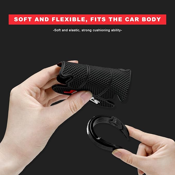 8 PCS Car Door Handle Protector, Anti-Scratch Sports Auto Door Cup Sticker Handle Protective Film, Waterproof Non-Marking Side Paint Cover Guard for Most Car Doors Handles