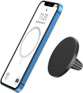 TechMatte MagGrip Car Vent Mount, Magnetic Air Vent Smartphone Holder for iPhone 17 16 15 14 13 12 Series