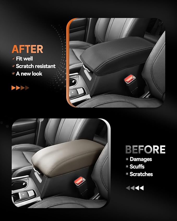 CDEFG for Subaru Ascent 2019-2025 2026 Center Console Cover Armrest Box Cover for Ascent Accessories Console Arm Rest Protector