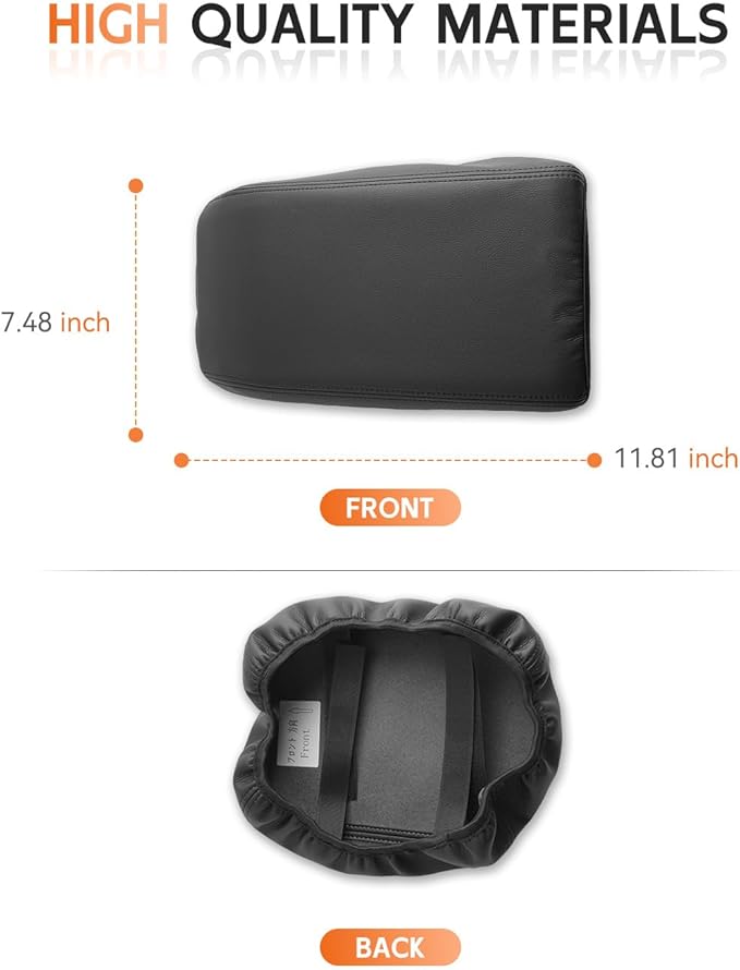 CDEFG for Honda Accord 2023-2025 2026 Center Console Cover Armrest Box Cover for Accord (LX,SE) Accessories Console Arm Rest Protector
