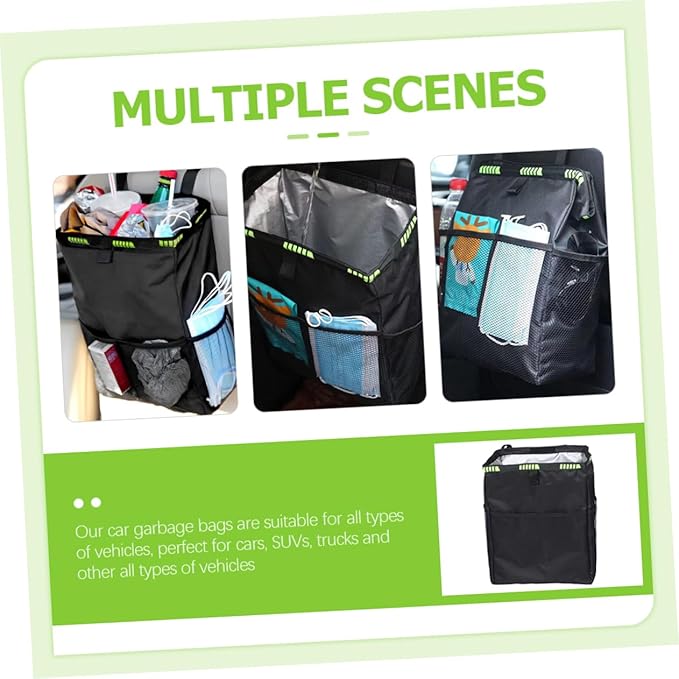 Car Backseat Organizer Large Capacity Vehicle Sundries Storage Bag Durable Space Saving Design for Efficient Automotive Use