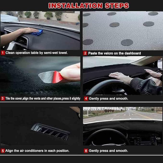 Dash Cover Custom Fit for 1997-2000 Chevy Chevrolet Silverado/GMC Sierra C1500 C2500 C3500 K1500 K2500 K3500, 1997-1999 GMC Yukon/Chevy Tahoe, Dashboard Cover Mat Pad(97-99 Brown)