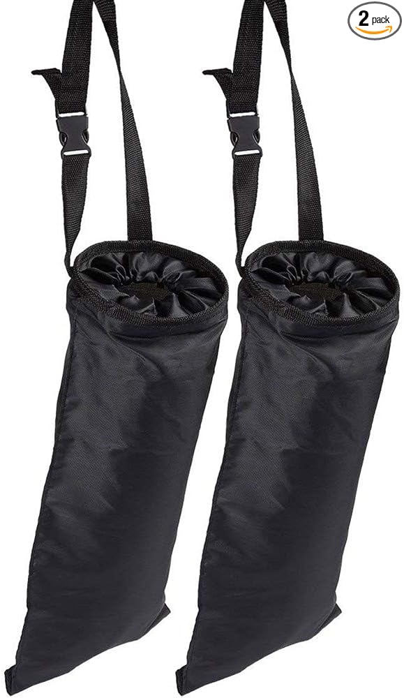 AISIBO Car Trash Can Washable Eco-Friendly Hanging Seat Back Car Garbage Bag for Travel (2 Pack)