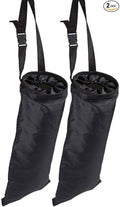 AISIBO Car Trash Can Washable Eco-Friendly Hanging Seat Back Car Garbage Bag for Travel (2 Pack)